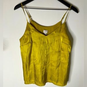 like new metallic cami